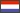 Flagge Niederlande