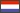 Flagge Niederlande